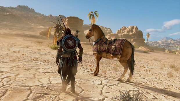 Assassin's Creed Origins – лошади