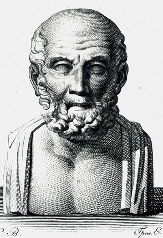 Гиппократ, чьи труды первым начал переводить Мудров.