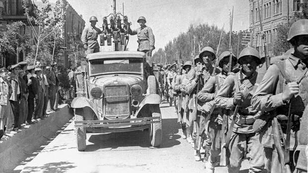 Вторая Мировая Война. Советский "Блицкриг" в Иране. Август 1941.