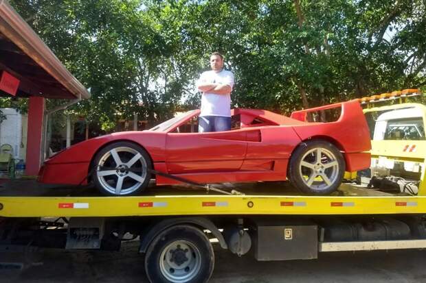 Ferrari судится с умельцем из-за реплики F40