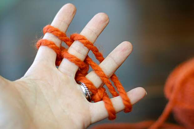Мастер класс: вязание на пальцах (+видео)