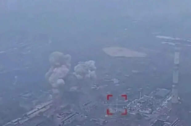 Трехтонная бомба уничтожила боевиков ВСУ в промзоне под Константиновкой