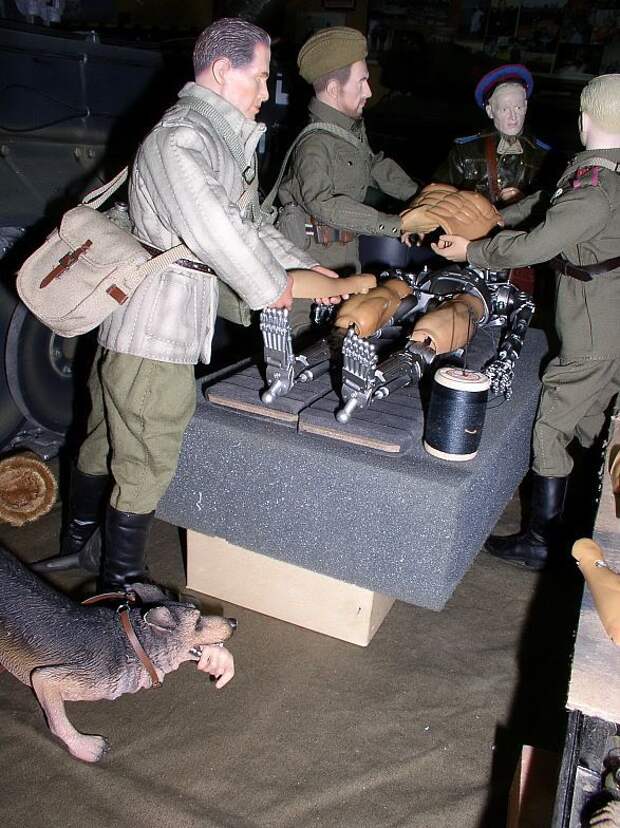 куклы, миниатюра, терминатор