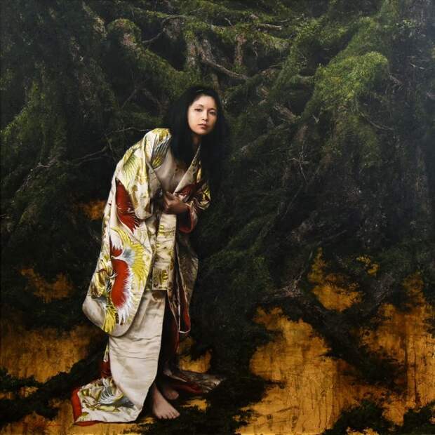 Японский художник. Katsu Nakajima