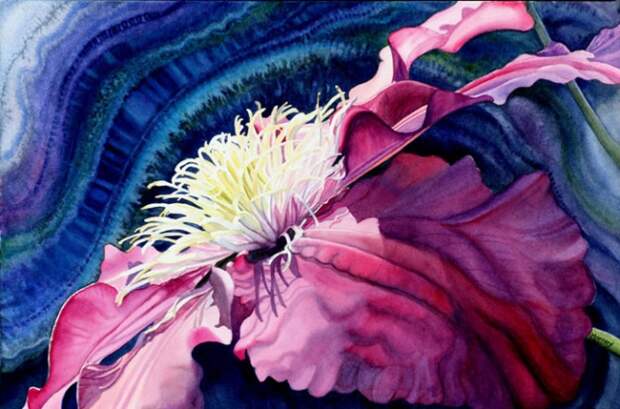 Цветочные акварели от Марни Вард (Marney Ward)