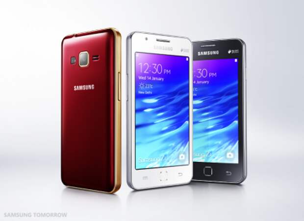 Samsung представил смартфон Z1 на ОС Tizen Samsung представил смартфон Z1 на ОС Tizen