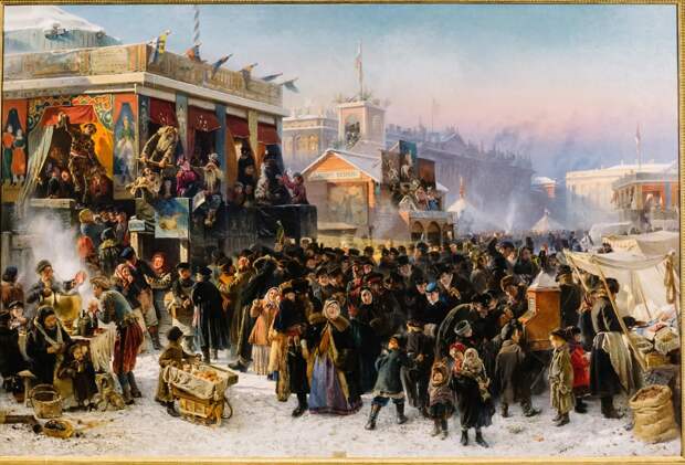 И снова рисованный Питер