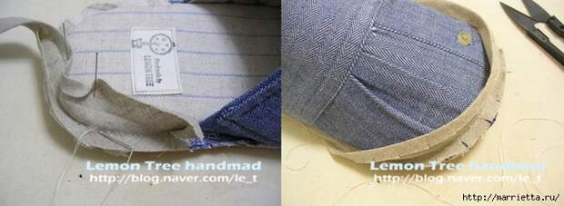 Шьем тапочки и прихватки из джинсовой рубашки (31) (700x257, 148Kb)