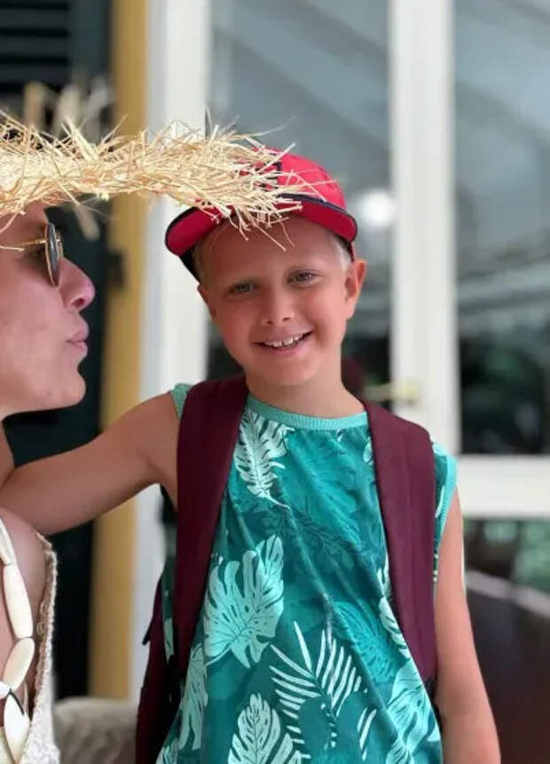 Ксения Собчак с сыном