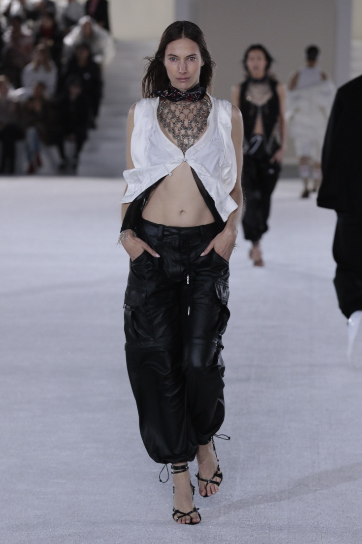 Alexander Wang Spring 2019 RTW (трафик)