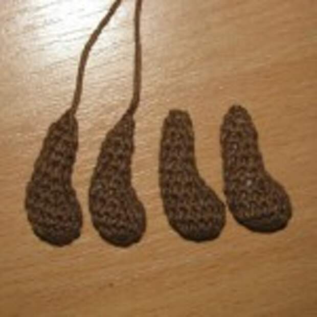 Вязаная собачка крючком Вязаная собачка крючком