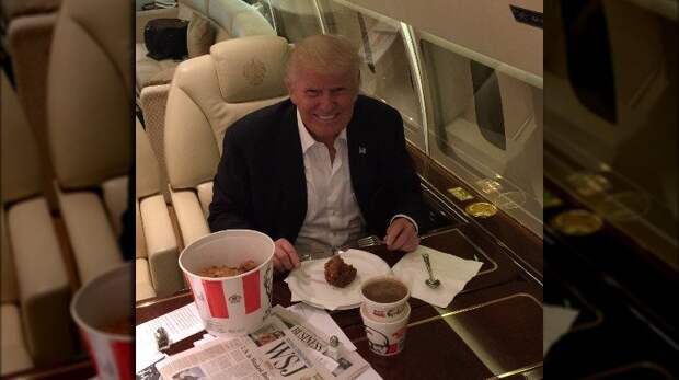 12 банок Coca-Cola в день и другие странные пищевые пристрастия Дональда Трампа