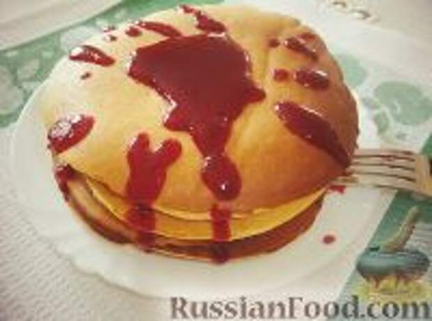Фото к рецепту: Панкейки (Pancakes)