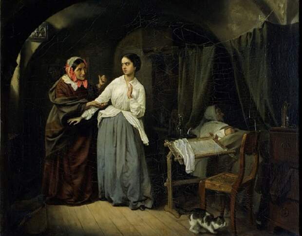 Николай Шильдер - «Искушение», 1856 Николай Шильдер - «Искушение», 1856