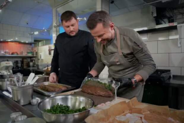 Московские шеф-повара приготовят тамбовский окорок на Первом канале