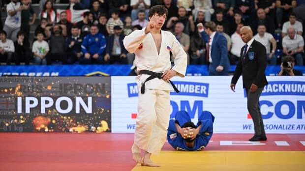 С флагом и гимном: сборная России завоевала семь медалей на чемпионате Европы по дзюдо