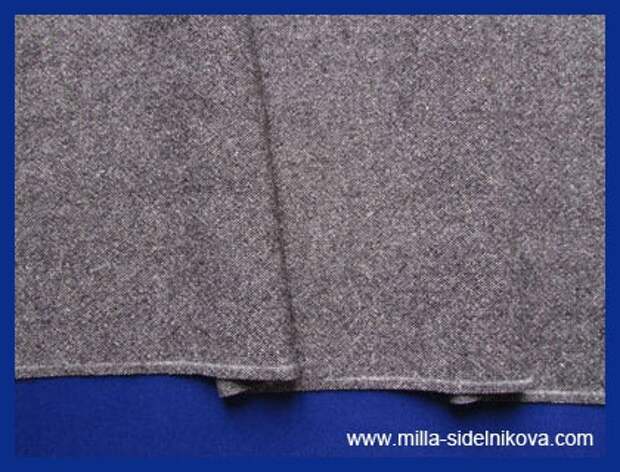 Фальшивая подгибка изделия МК (diy)