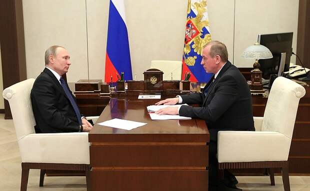 Встреча с губернатором Иркутской области Сергеем Левченко