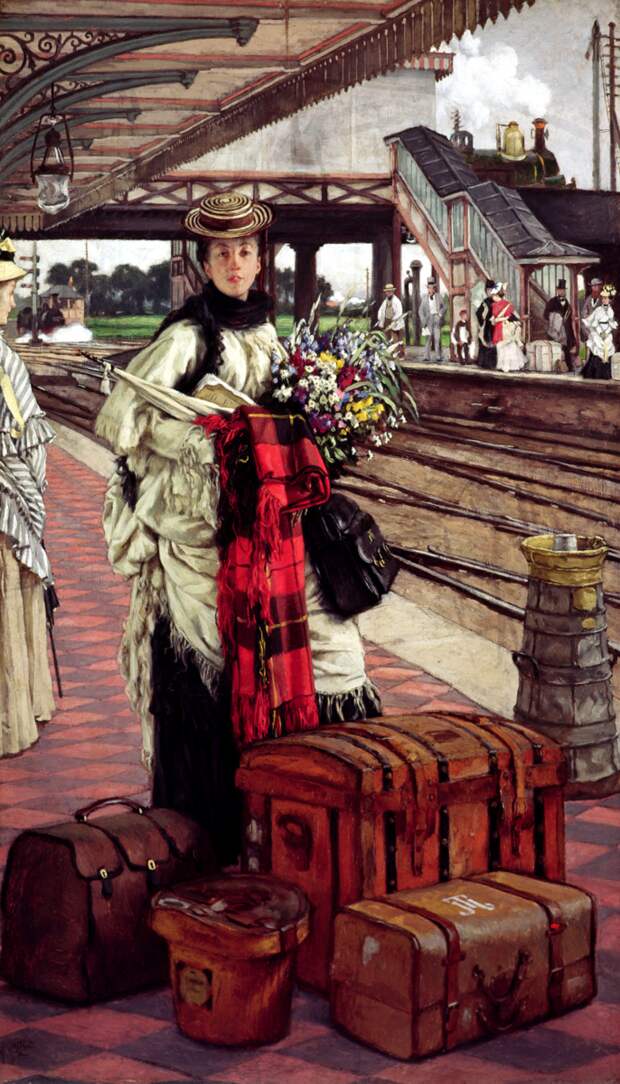 "Дама сдавала в багаж", или С чем путешествовали дамы в XIX веке
