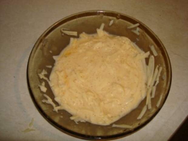 Пирог с капустой под сырной корочкой