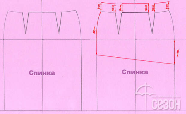 Роскошная юбка с цельнокроенным воланом...