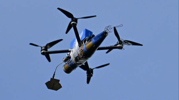 Атака FPV-дронов из засады. Лучшее видео из зоны СВО