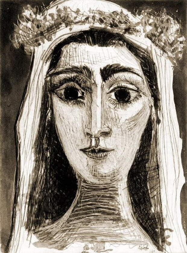 Пабло Пикассо. Жаклин. 1961 год