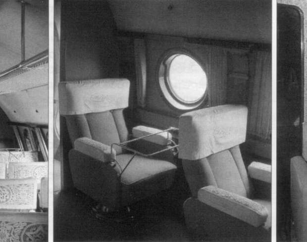 14.Пассажирский салон Ту-70.