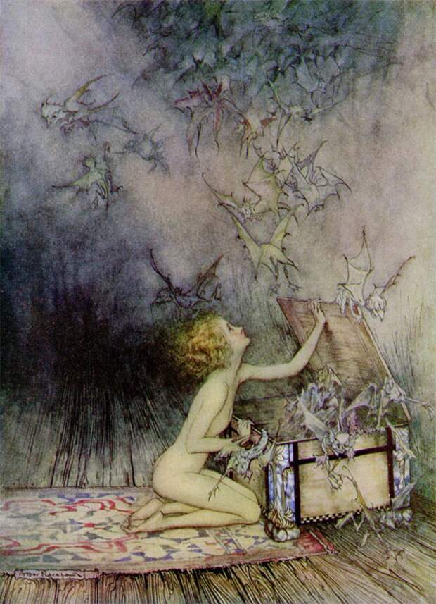 illustration children books 20 Старая, старая сказка