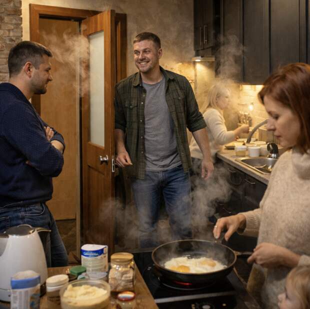 — Зачем нам отель, мы к вам нагрянем? — весело выпалила родственница.