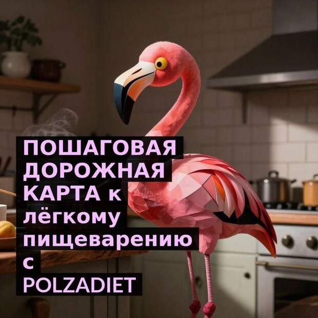 ПОШАГОВАЯ ДОРОЖНАЯ КАРТА к лёгкому пищеварению с POLZADIET