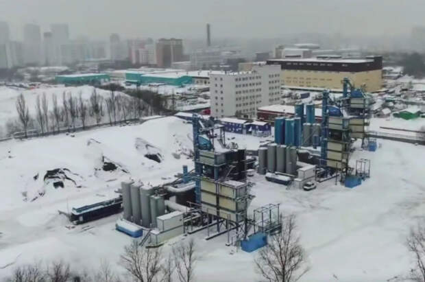 Собянин: количество городских асфальтобетонных заводов выросло до 15