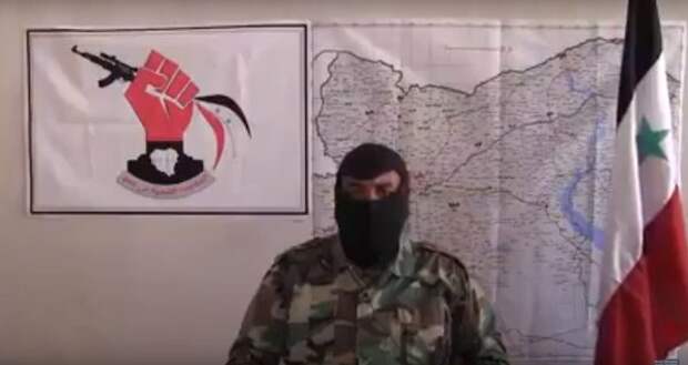 Участник новой группировки объявляет о создании отряда "Народное сопротивление Манбиджа"