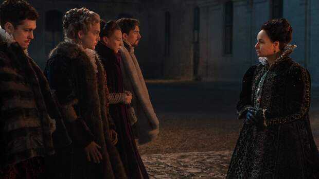 Stanley Morgan (âAnjouâ), Philippine Velge (âMargotâ), Laura Marcus (âElisabethâ), Bill Milner (âKing Charles IXâ), and Samantha Morton (âCatherine de Mediciâ)