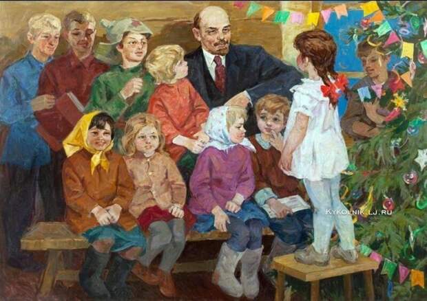 Владимир Ленин СССР, вожди, история, новый год, праздник, традиции