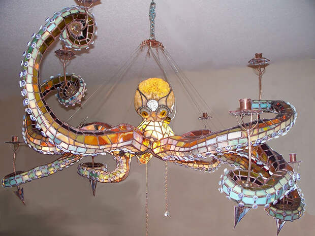 4. Octopus Chandelier 1