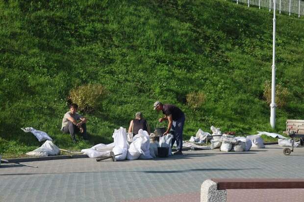 Начался монтаж арт-объекта 