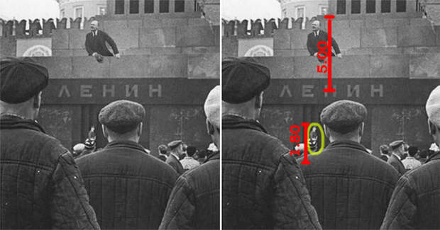 Товарищ Владимир Ильич на Мавзолее