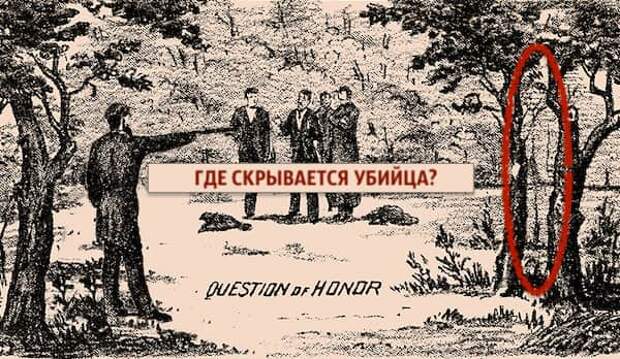 Сможете ли вы найти скрытого убийцу на этом изображении?2
