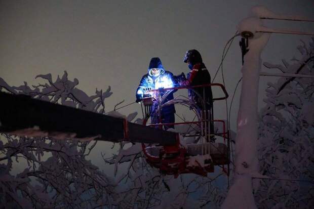 В Тульской области восстановили электроснабжение у 80% жителей