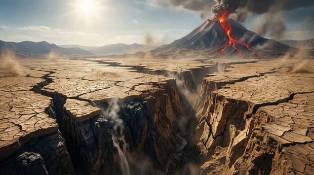 Разлом Африканского континента ускорен засухой