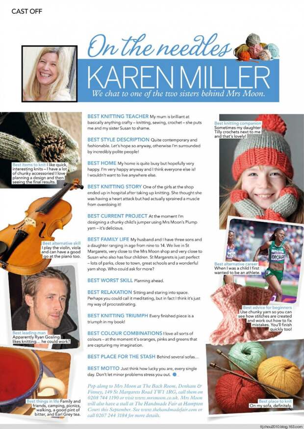 Simply Knitting №124 2014 - 紫苏 - 紫苏的博客 Simply Knitting №124 2014 - 紫苏 - 紫苏的博客