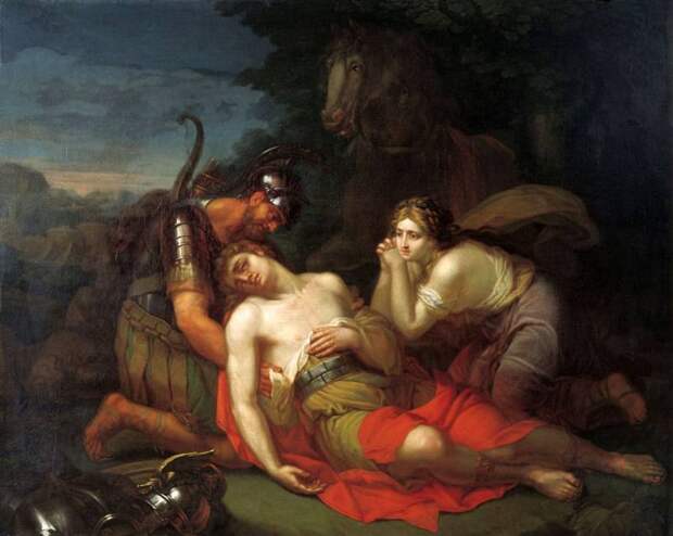 Курляндцев Степан (1770-1822) - Эрминия и Вафрин