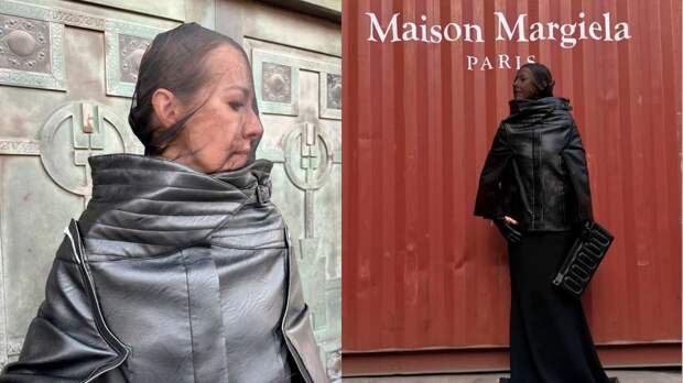 Ксения Собчак на показе Maison Margiela в Шанхае — образ почти за миллион рублей