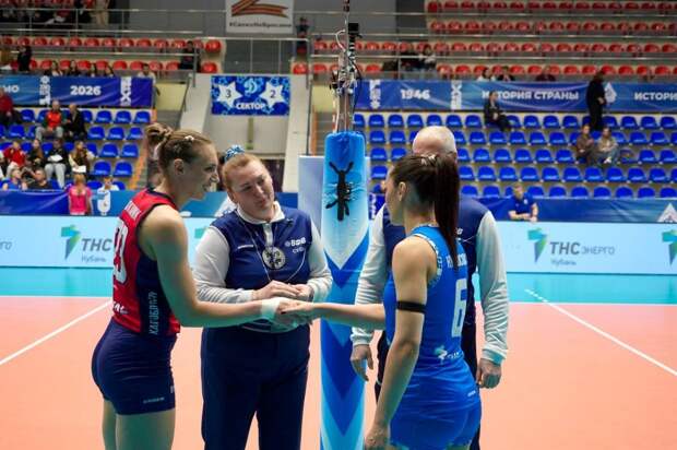 «Тулица» победила в первом сете матча Кубка России в Краснодаре