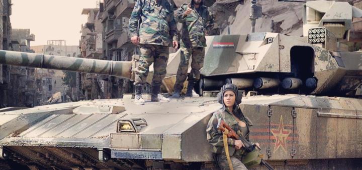 NI: русские не зря отправляли танки Т-14 «Армата» в Сирию