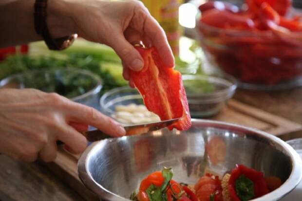 маринованный красный перец по-армянски