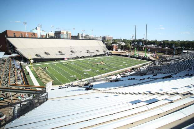 Vanderbilt Football Visitor Locker Room Tent