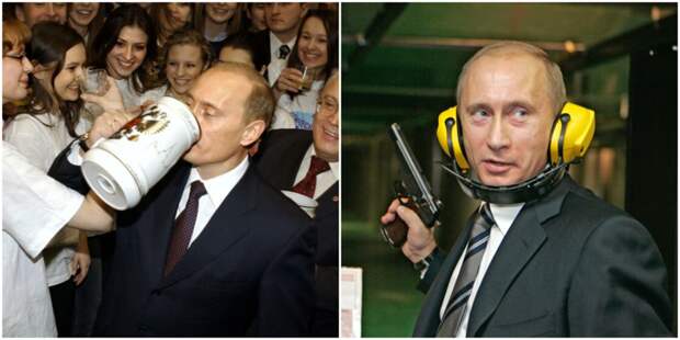 Новые архивные фотографии Владимира Путина за 20 лет правления