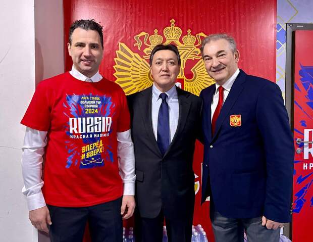 Ротенберг встретился с главой федерации хоккея Казахстана: «Виден прогресс казахстанских хоккеистов. Вместе победим»